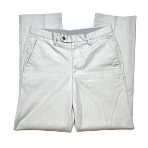 UNIQLO Straight Leg Dress Pants Cool Tone Light Gray Men's 76cm Classic Formal